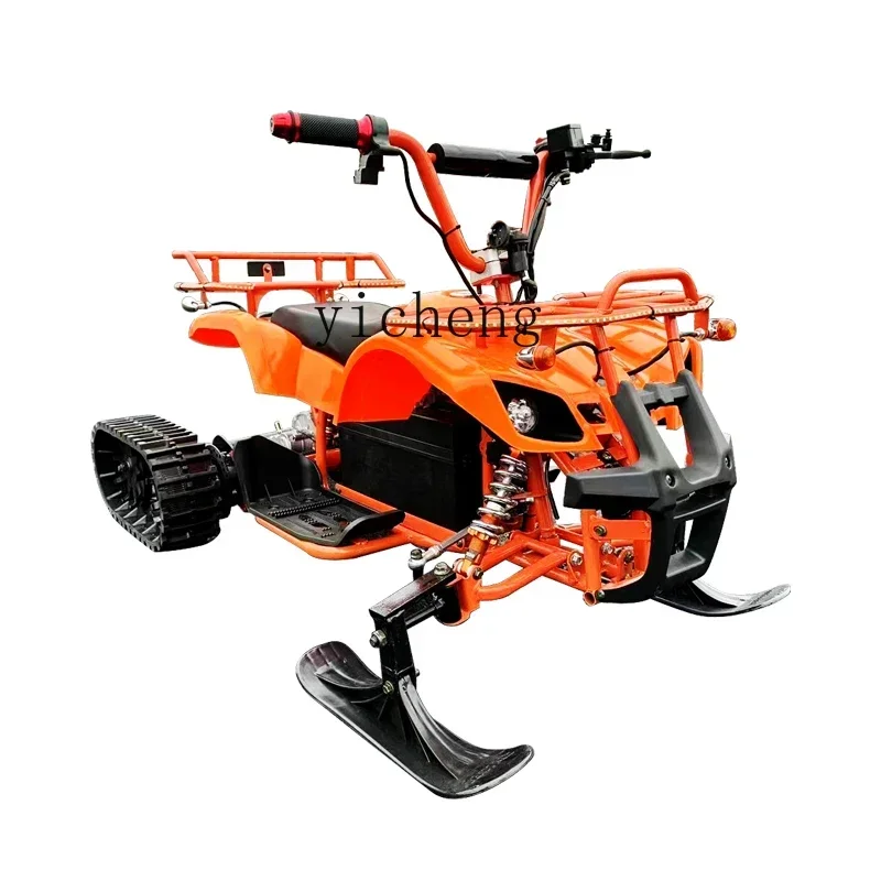 

snow ice sleigh four-wheel patrol car crawler play rescue rescue electric single double motorcycle