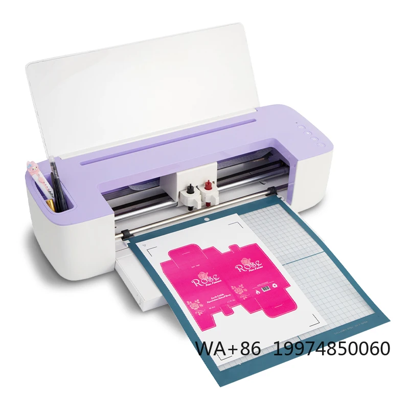 

Print and Cut Plotter Machine A4 Vinyl Plotter Cutterheat Press Sticker Cutting Machine