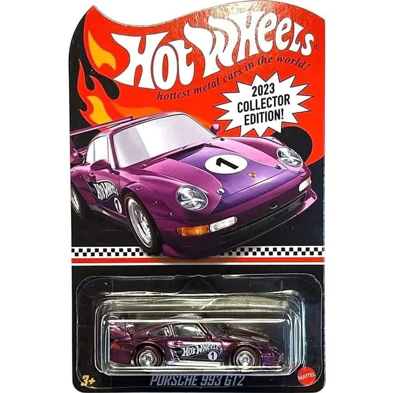 

2023 Hot Wheels Collector Edition RLC Porsche 993 GT2 Jaguar Lightweight E-Type 1:64 Diecast Car Model Toy