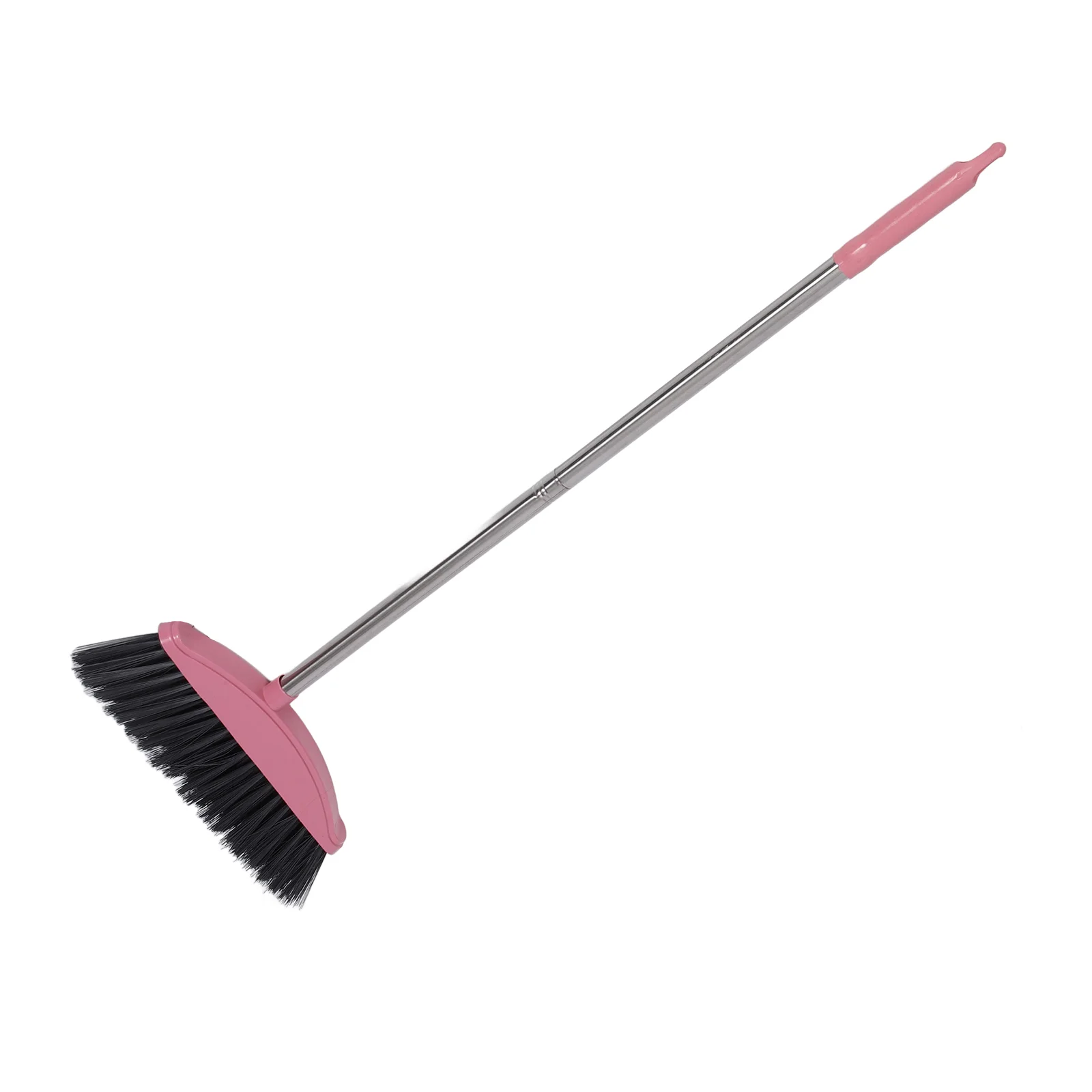 Stainless Steel Broom Home Cleaning Thickened Hygiene (Pink Single Set) Sofa Household Supplies Lawn