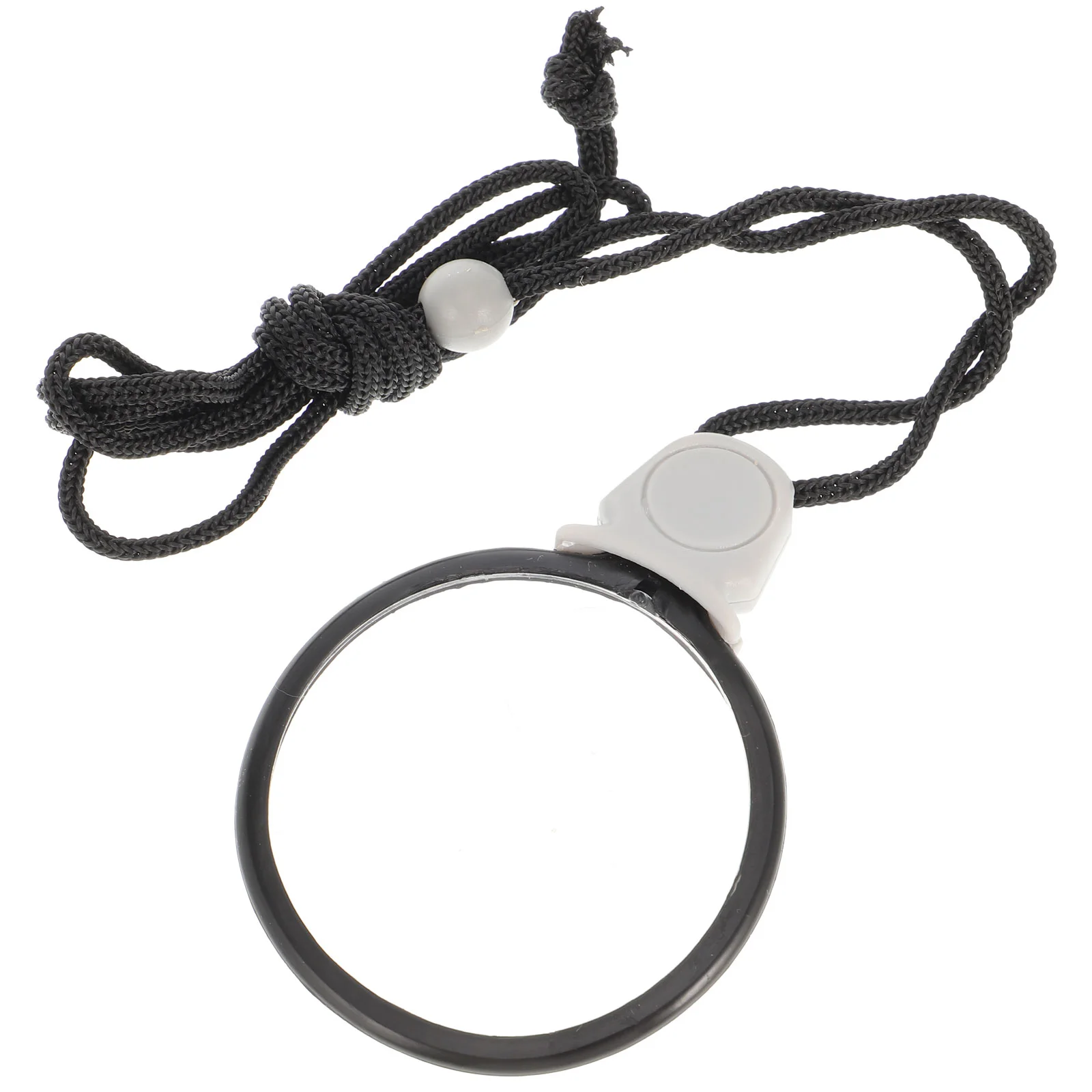 สร้อยคอแว่นขยายแขวน Loupe Glass Monocle เลนส์แว่นตาสําหรับ Men Candy