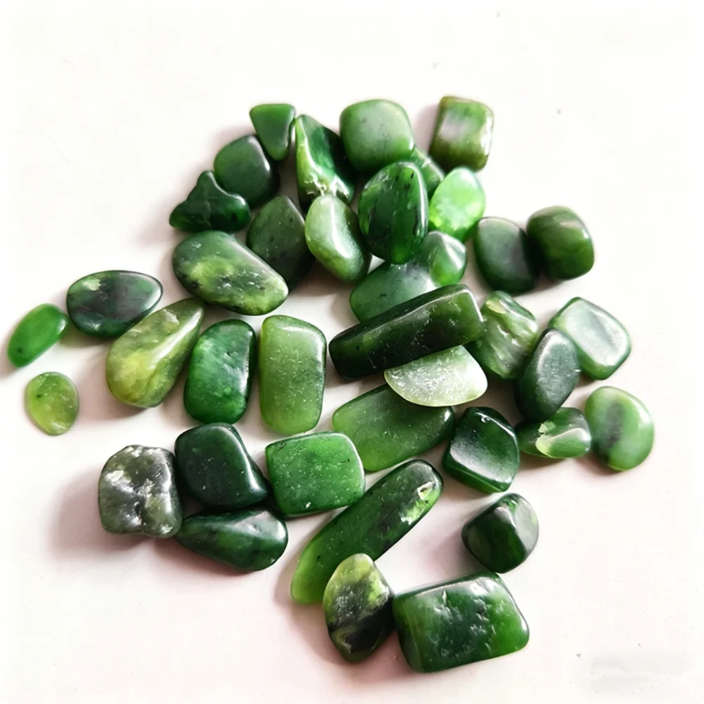 50g Natural Green Jasper Cryst - Bonsai Rock Garden 评论和价格