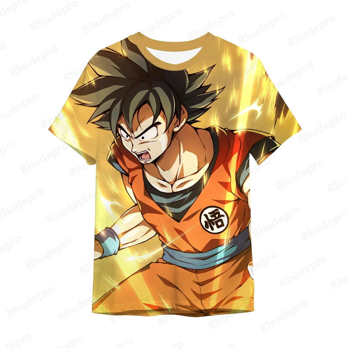 

Men T-Shirt Anime Dragon ball Anime Goku 5XL Men's T-shirt Clothing Fashion Streetwear Shirts T-shirts Tops Vegeta High Quality