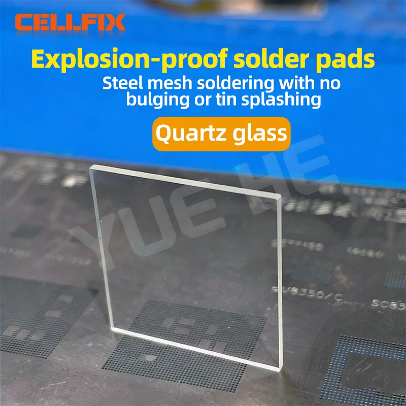5pcs/10pcs Explosion-proof Tin Gasket White Protection Glass Prevent The Tin Balls To Burst BGA Solder Phone Repair Tool