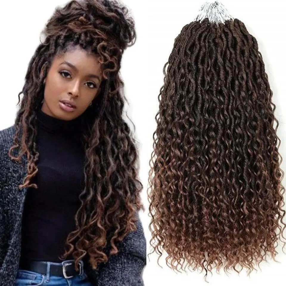 Dreadlock Wigs Double 10 Inch 24Inch Wigs For Wonmen Hairpiece For Daily Use Synthetic Dark Brown Wigs Dreadlock Extensions Hair