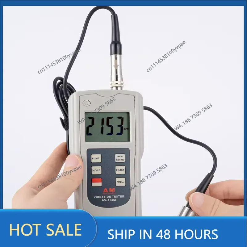 Portable Accelerometer Multifunctional Vibration Tester Instrument