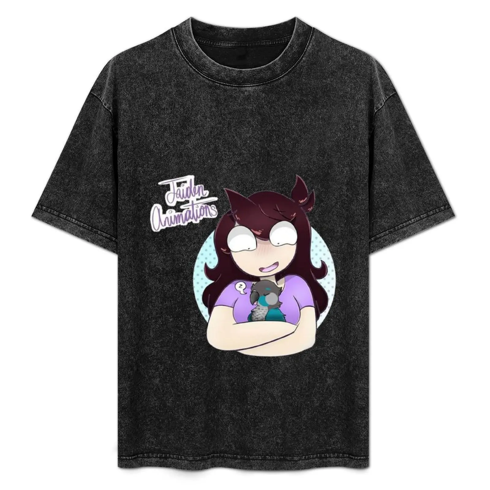 

jaiden animations T-Shirt Casual Loose Fit Short Sleeve T-Shirt