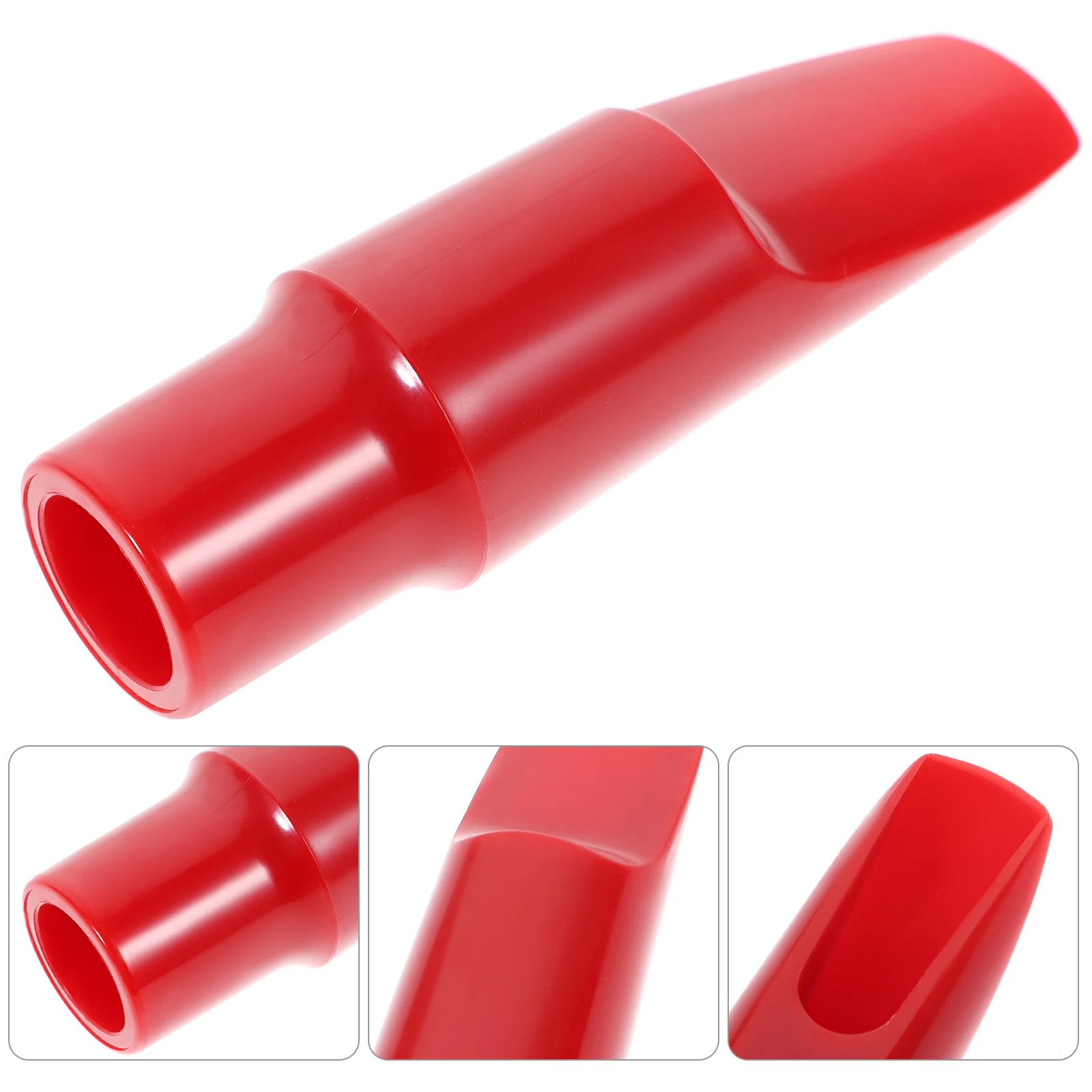 

Saxophone Mouthpiece Head Pads Red Musical Instrument Accessory Durable Alto Saxophone Accessory Carry Practical Design