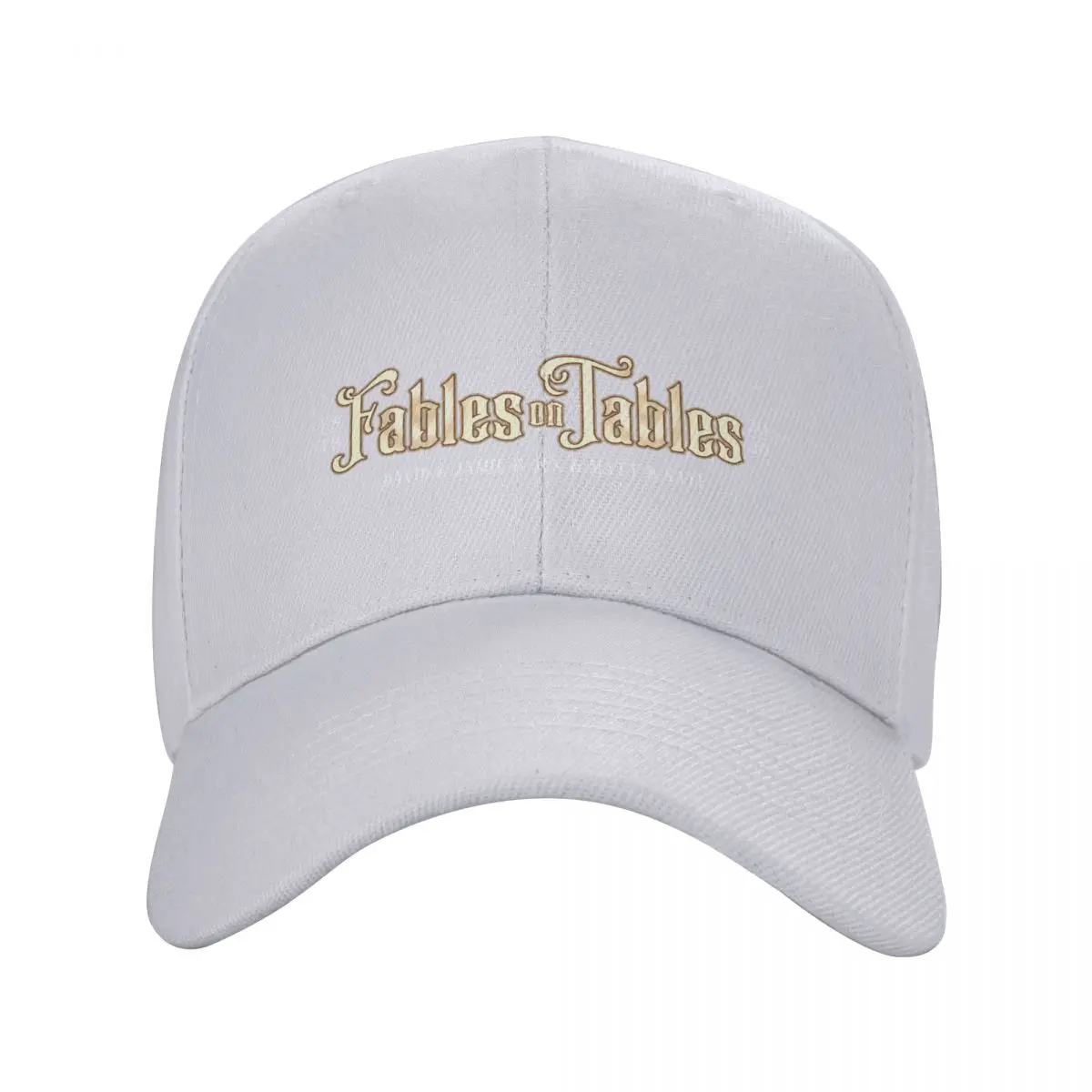 Fables on Tables Names 2023 logo Baseball Cap hiking hat Trucker Hat Trucker Hats For Men Women's