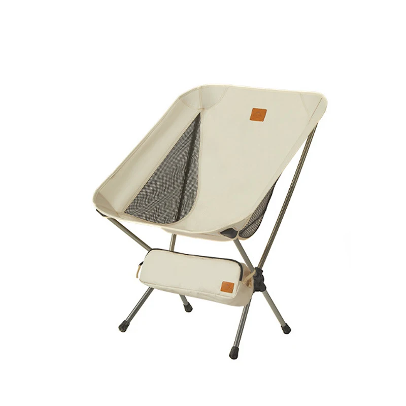 

Outdoor Folding Portable Beach Camping Fishing Aluminum Alloy Moon Chair