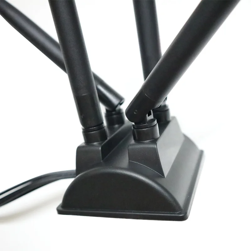 Antenne de routeur WiFi en caoutchouc pour la communication, base magnétique Mimo 4x4, bande de touristes 12dBi, 2.4G, 5G, 5.8G, 4 en 1, nouveau