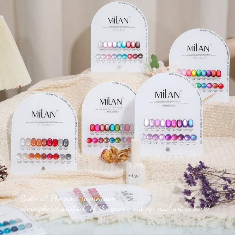 2025年秋冬ネイルアート女性用品サロン秋冬カラフルエナメルキャッツアイネイルジェルポリッシュマニキュア用