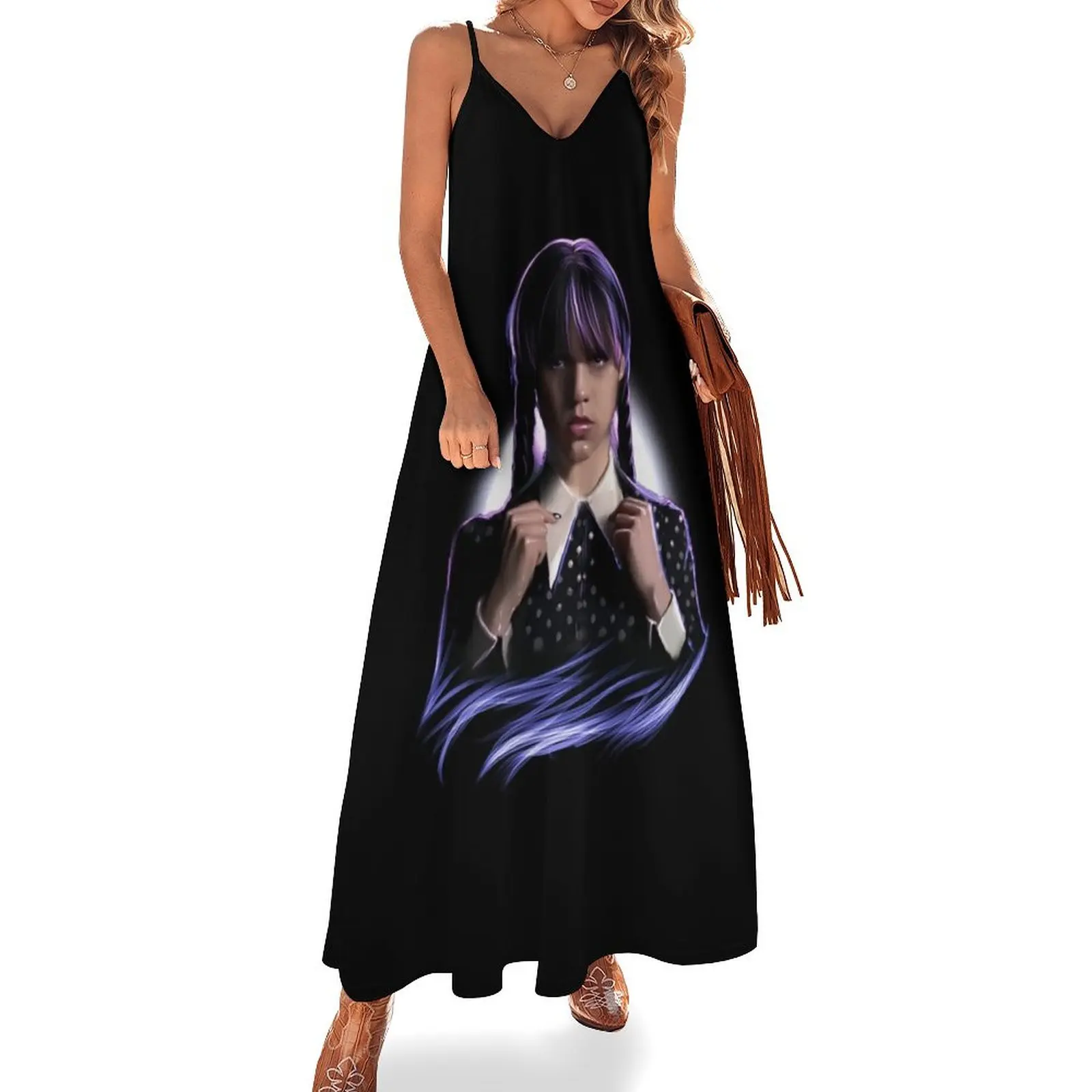 

Wednesday Sleeveless Dress Dresses gala loose summer dress Dress