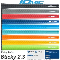 New 13PCS/Set IOMIC STICKY 2.3 Anti Slip Hybrid Golf Grips Swing Faster And Square The Clubface More Naturally Golf Grips