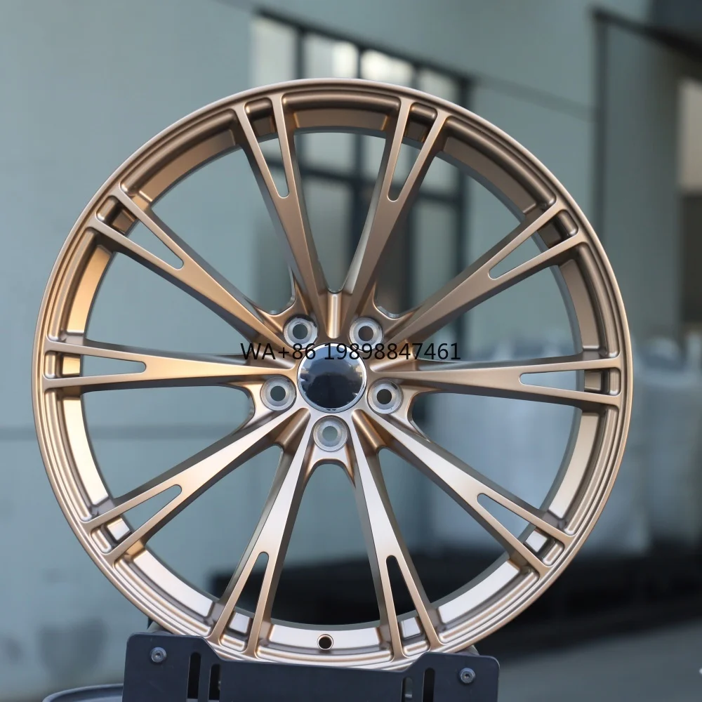 

New Condition 18-Inch Deep Dish Passenger Car Wheels 5x114.3 PCD Chrome Steel & Aluminum Alloy 35mm ET with Gold Finish