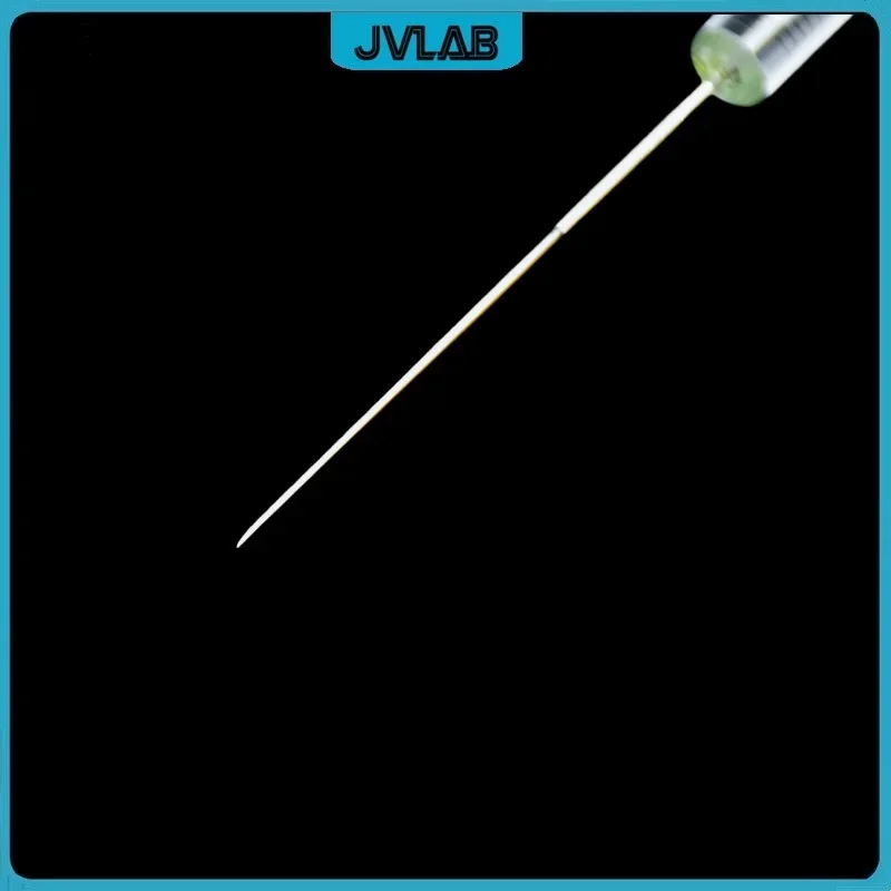 Microsampler Microliter Syringes 25ul Micro-injector Syringe 0.025ml Sharp Tip For Gas Chromatography Injector Flat Tip For HPLC