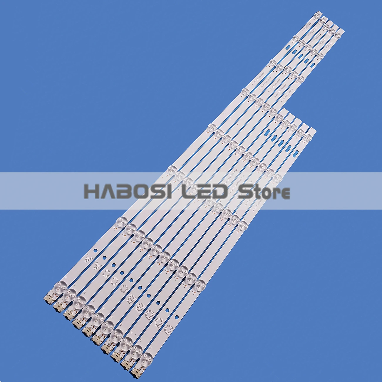 10pcs/Kit LED VES650QNTL N2 Z01 RF CF650001BE30 0501 A4 RF CF650001CE30 0801 A4 RF CF650001AE30 0801 A4 RF CF650001DE30 0501 A4