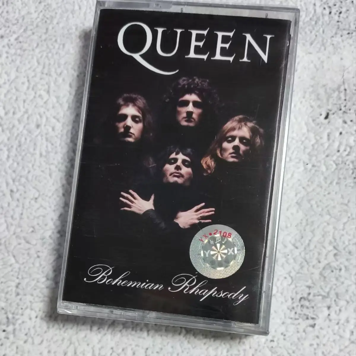 Rock band Queen Freddie Mercury Music Tape Queen II Album We Will Rock You Cassette Cosplay Walkman Registratore Soundtracks Box