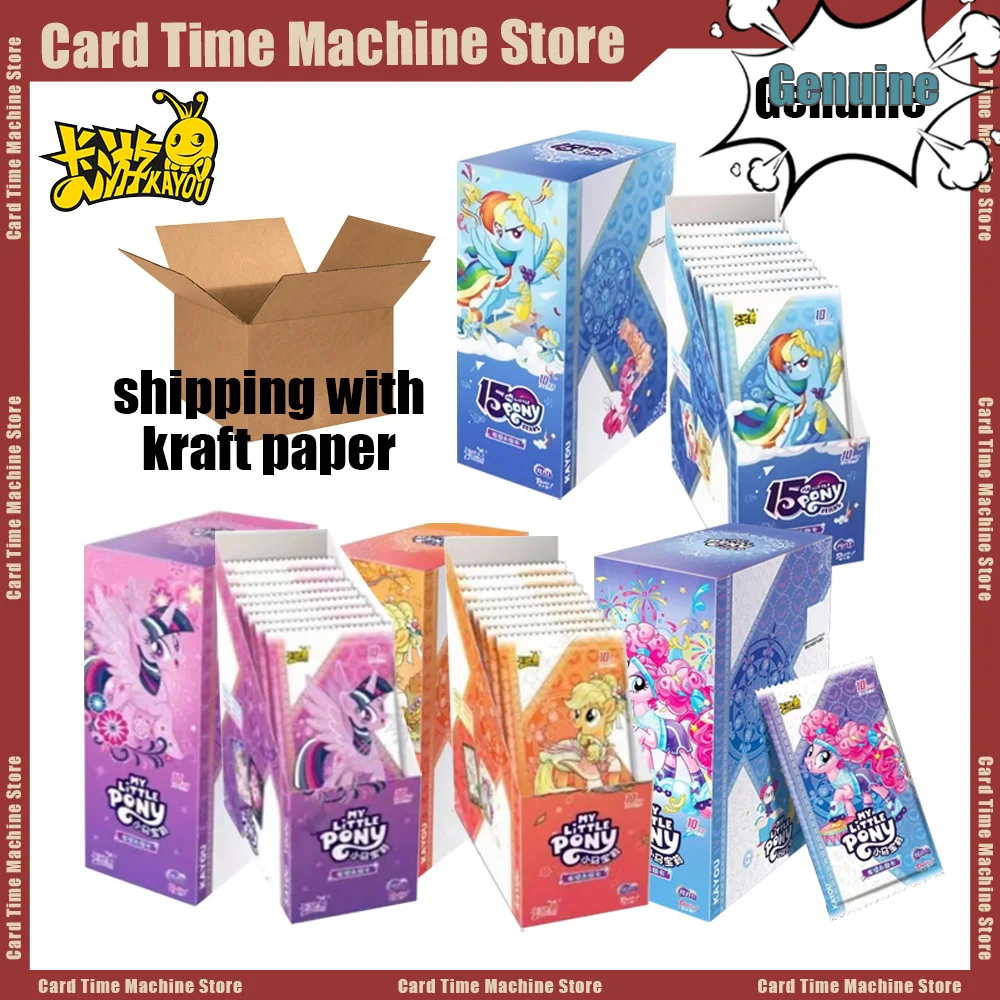 KAYOU Genuine My Little Pony MoonEdition Limited Friendship Eternal Card Rare SC SGR Cards Gifts Princess Card Chinese Ver Toys