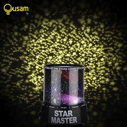 Galaxy Projector Romantic LED Night Lamp Amazing Starry Sky Lamp Star Projector USB Battery Kids Gift Bedroom Night Light Star