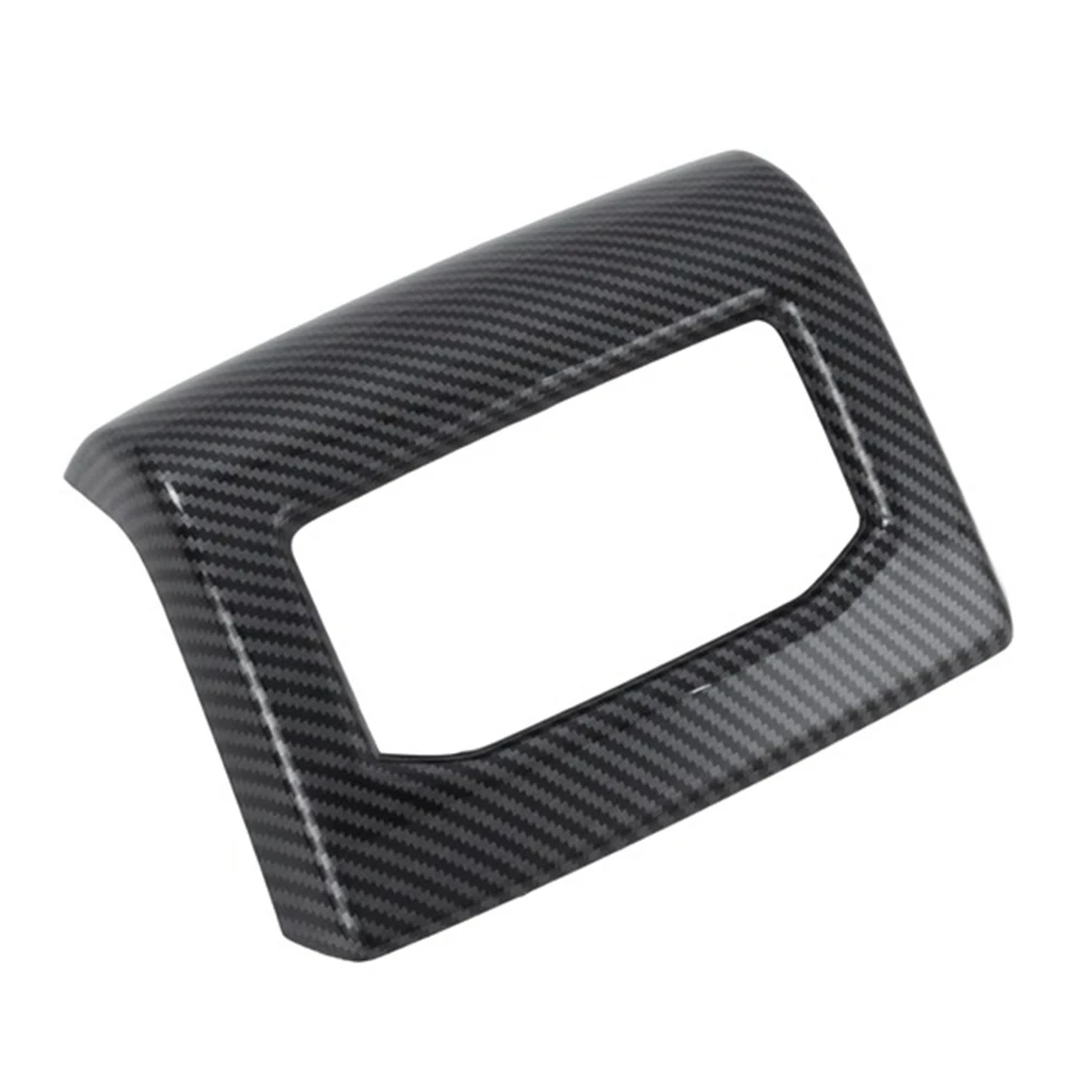 

For ID.4X ID.4 ID4 2021 2022 Carbon Fiber ABS Car Rear Air Condition Outlet Vent Cover Trim Frame Sticker