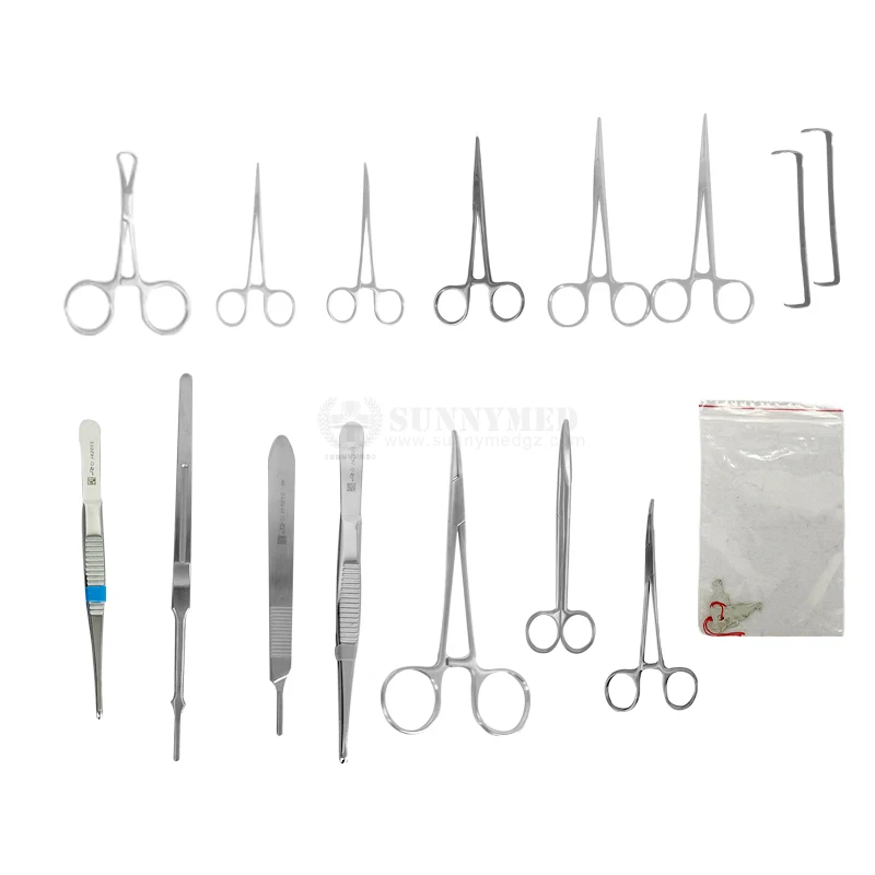 Dilating Forcep Strachea Cannula Tracheostomy Tray Retractor Trachea Tracheostomy Set