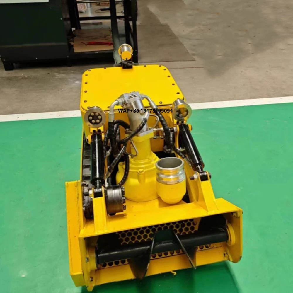 Deep Cleaning Oil Tanks 200 mm Dragon Blade Diameter Small Pond Dredging Robot Equipment