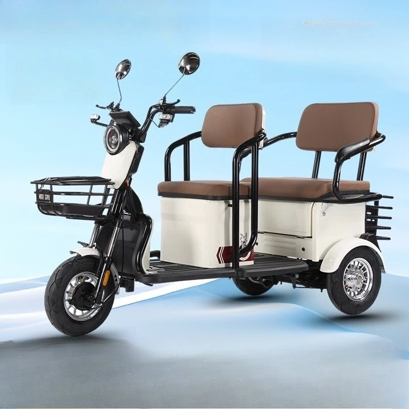 

Electric tricycle Small household elderly scooter Ladies battery tricycle