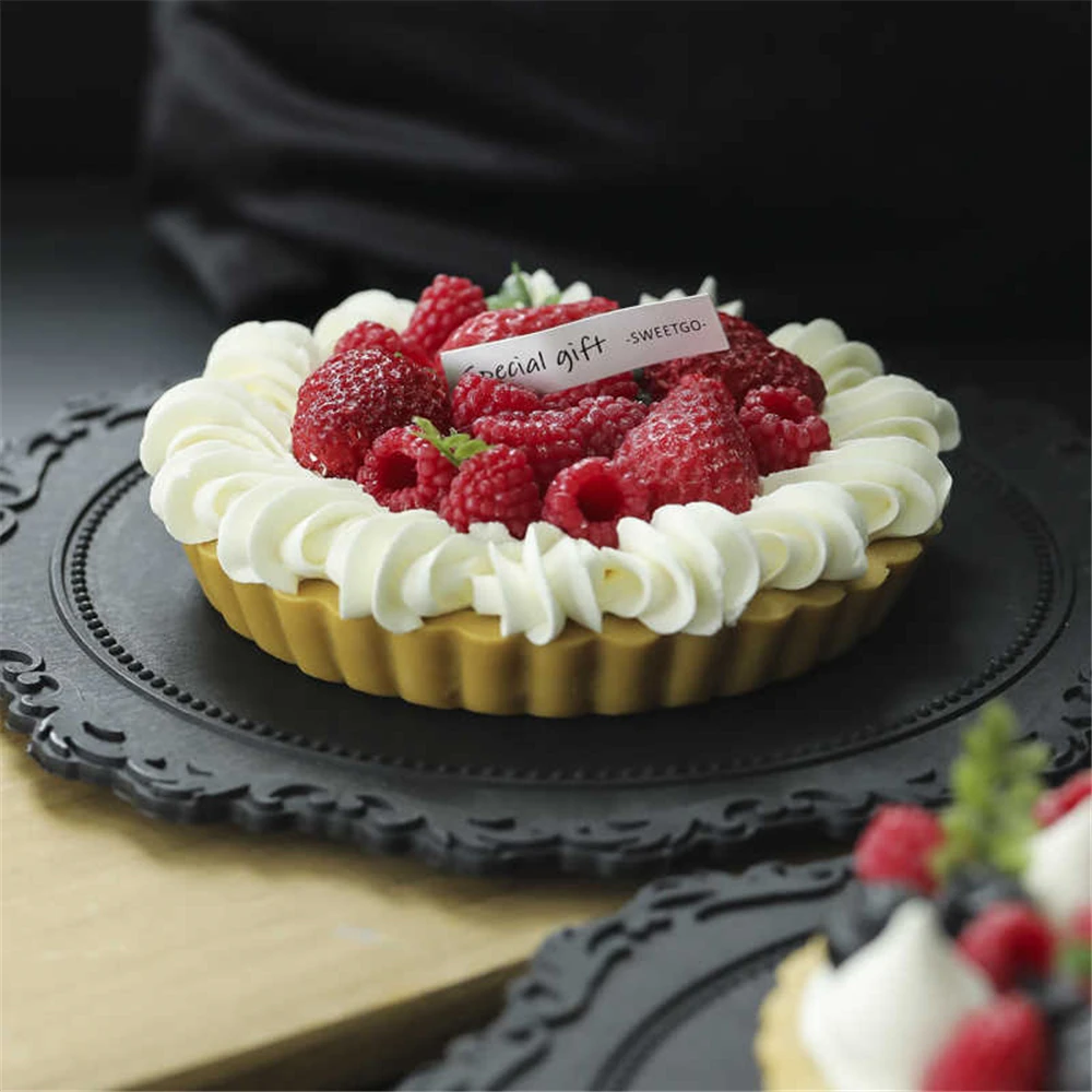 

Fake sweets simulation dessert food display props Store Decor blueberry wild strawberry mulberry raspberry Fruit Tart Cake Model