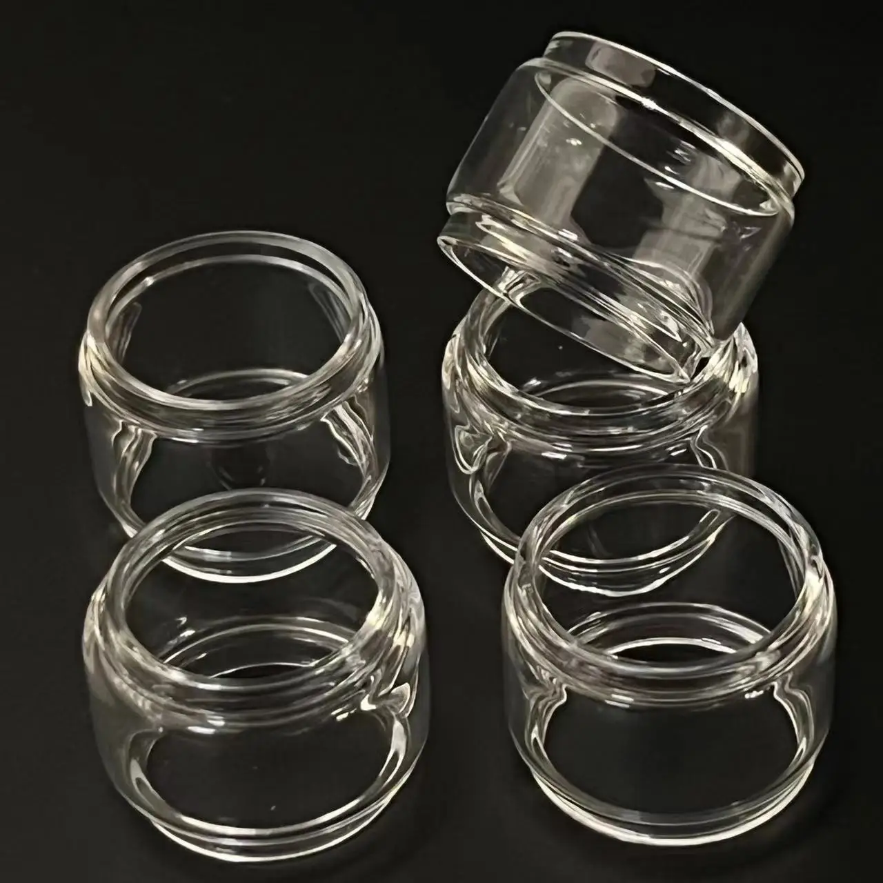 

5PCS Normal Bubble Glass for Dead Rabbit V1 V2 V3 Replacement Glass Tubes Container