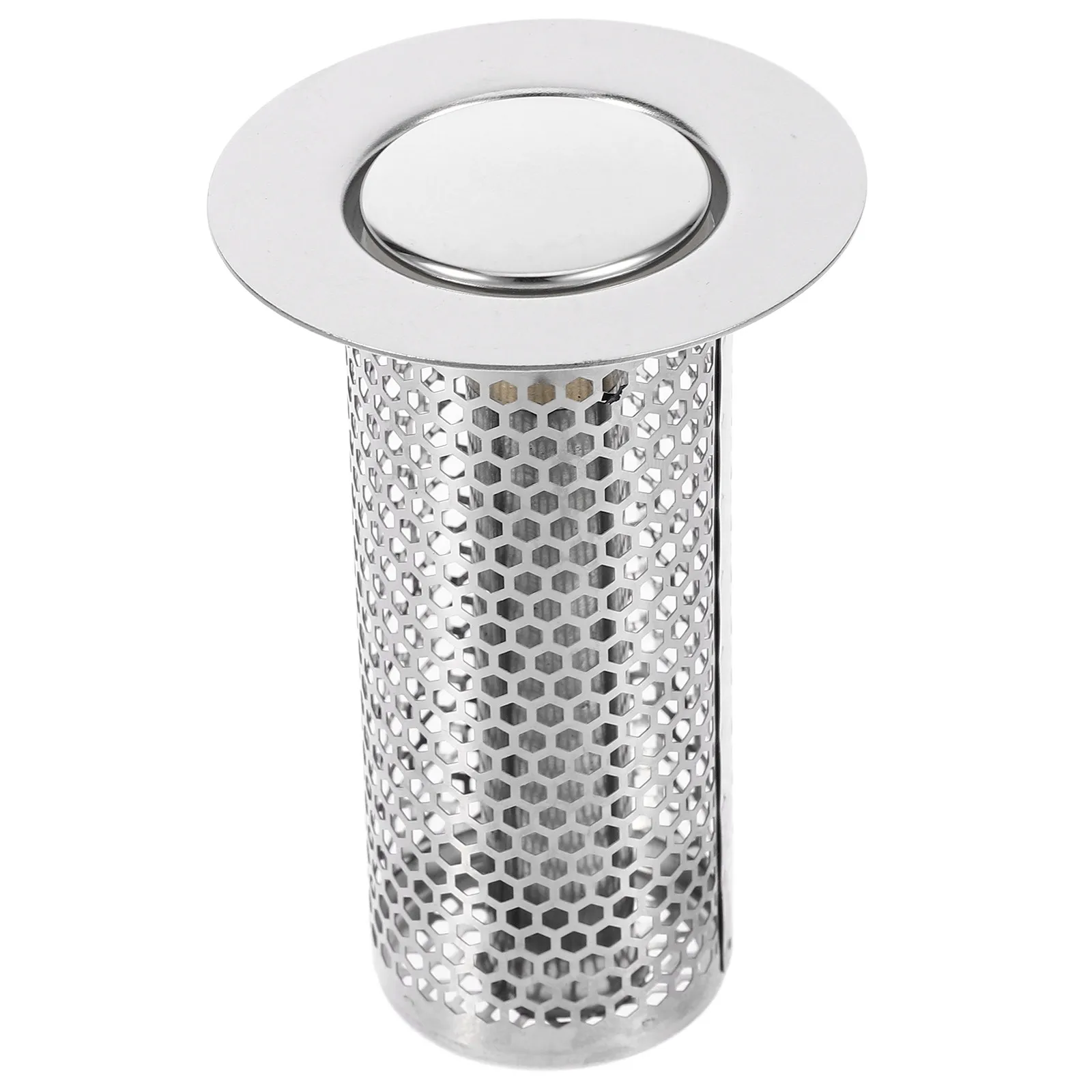 

Floor Drain Filter Mesh Metal Strainer Copper Stainless Steel Hair Stopper Drain Cover Bathroom Anti-Clog Sewer Filter Net