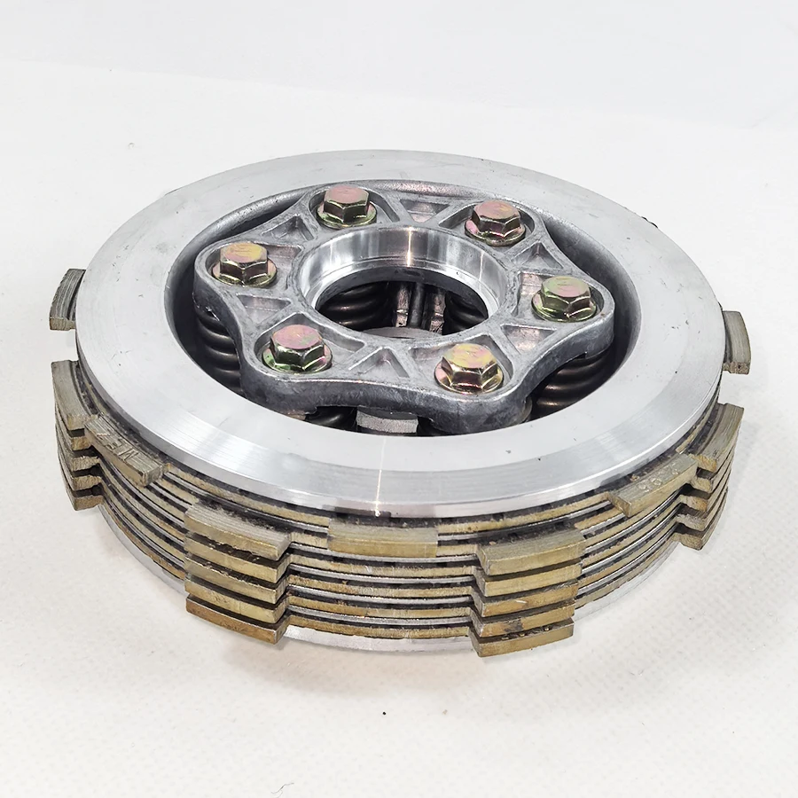 Sprzęgło 70 zębów Sprzęgło o średnicy 127 mm, 6 płytek i 6 kolumn do Zongshen, Bashan, Lycin Lifan CB CG200cc 250cc Silnik chłodzony wodą — zdjęcie 4