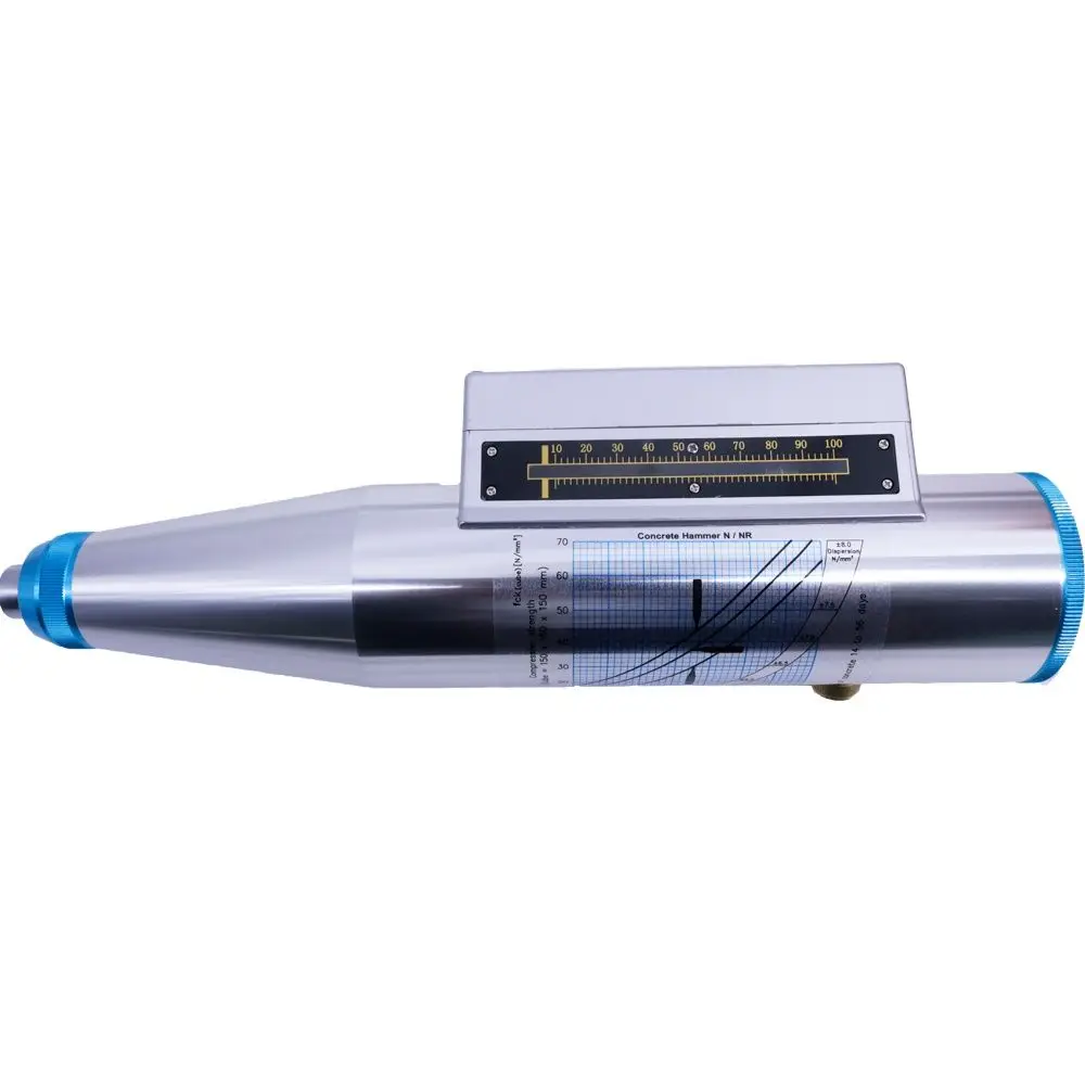 HT225-V Integrated Digital Voice Concrete Test Hammer With IR Printer Range 10-60Mpa