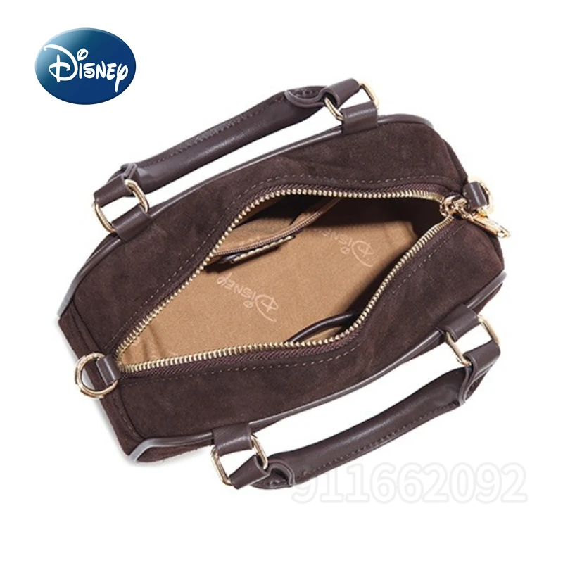 Disney Mickey New Women's Mini Handbag Luxury Brand Fashion Mini Women's Shoulder Crossbody Bag Cartoon Casual Women's Bag