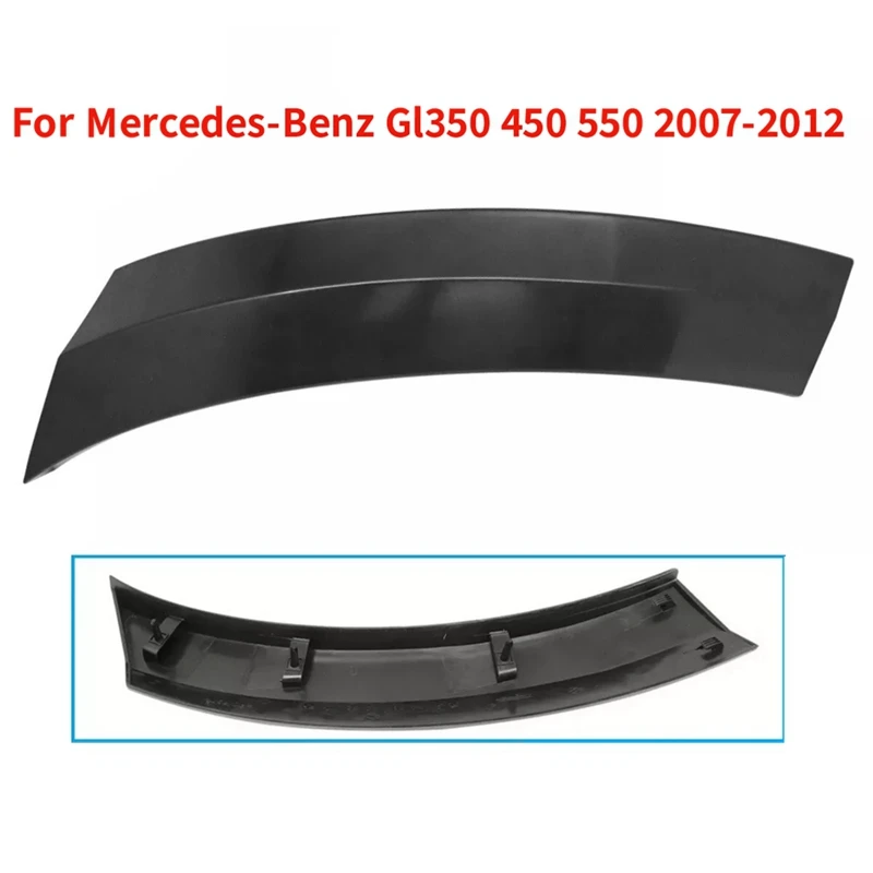 

Front Right Bumper Flare Plate A1648849822 For Mercedes-Benz GL-Class W164 GL320 450 550 07-12 Wheel Corner Eyebrow Trim