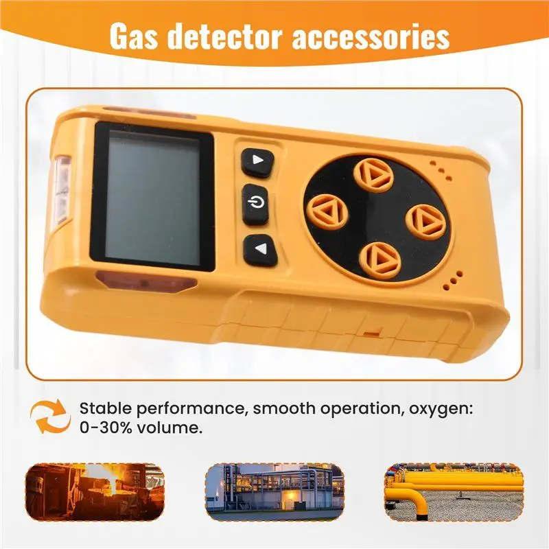 【اشعر الفرق 】كاشف الغاز السام لأول أكسيد الكربون للأكسجين 4 في 1 لحدود تركيز الهواء في مساحة الصرف الصحي #5