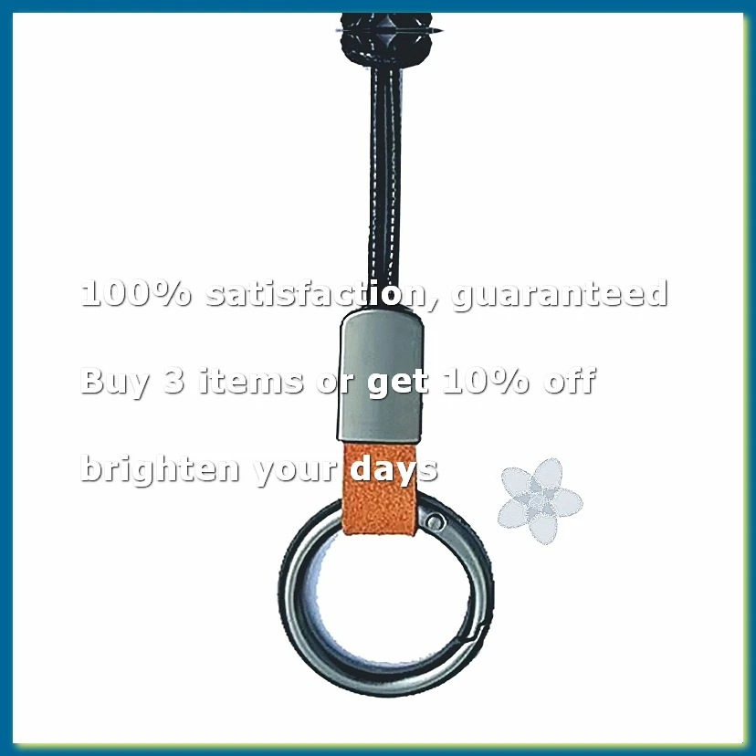 Short Hanging Rope Necklace Watch Chain Suitable for Smart Watch Band Car Home Key Lanyard Sports Watch Accessory Brown
