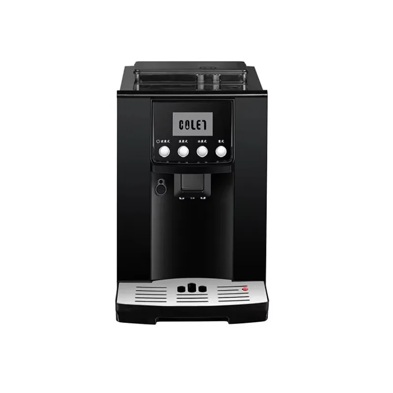 19 Bar Electric Bean to Cup Fully Automatic Long Espresso Coffee Maker with Self Clean for Hotel & Household Use