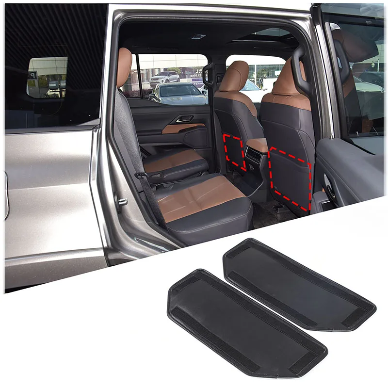 

Suetlcoity For Lexus GX 2024 Car Seat Back Kick Guard Anti-Scratch Kick Protector Cover Interior Car Accessories