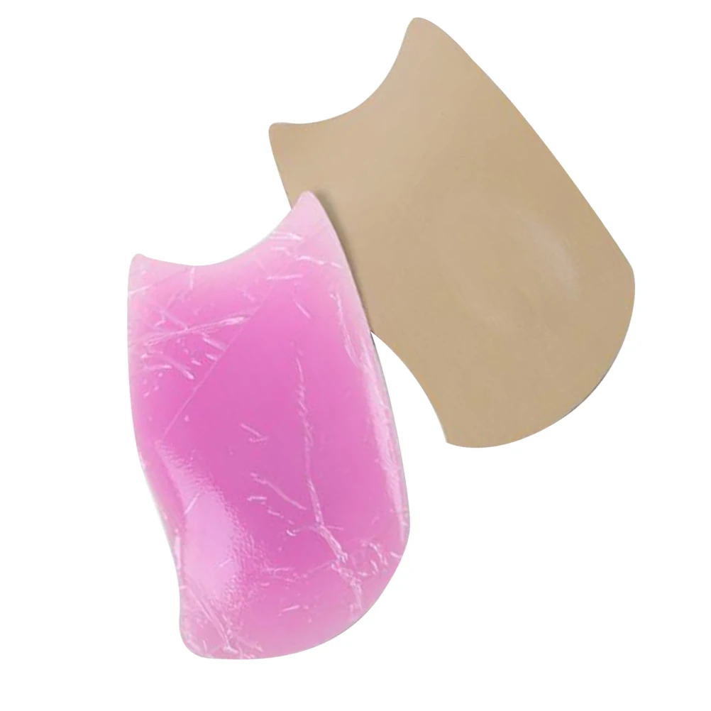 

1 Pair Flat Foot Center Straightening Arch Pads Sole Stickers Foot Support Pad Flat Foot Corrector for Women Men(Pink)