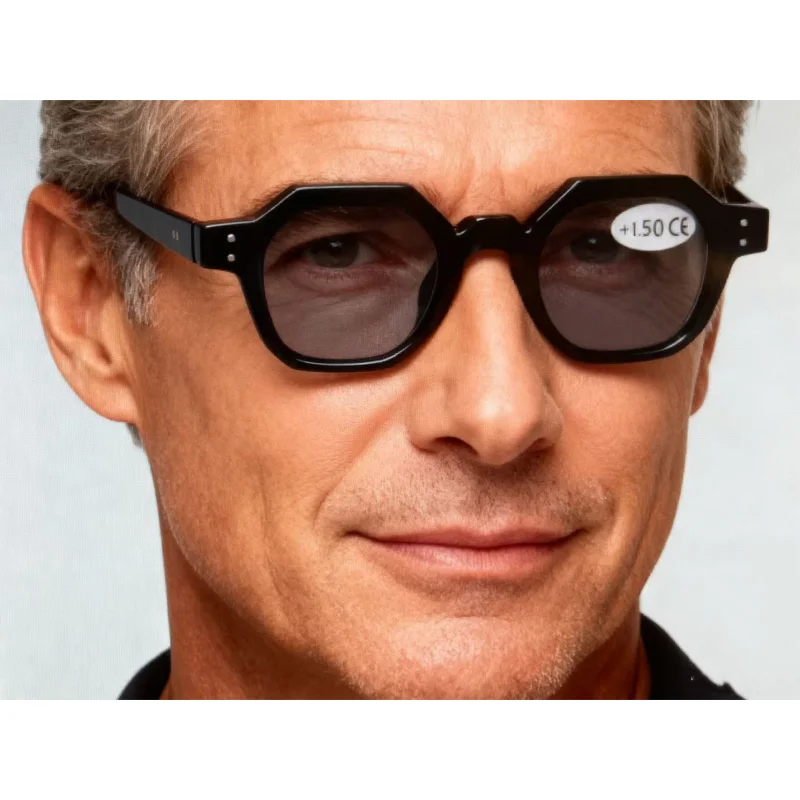 

New Vintage Square Reading Sunglasses Men Luxury Brand Presbyopic Sun Glasses Female Eyewear