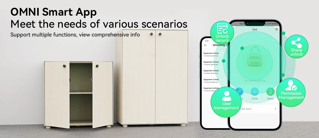 Código de Pin electrónico de seguridad, combinación inteligente de avión, Bluetooth plano, cerradura de gabinete deslizante de dos puertas para bebé