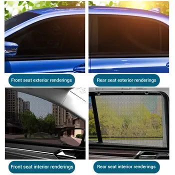10 best selling car side window sunshade - №7