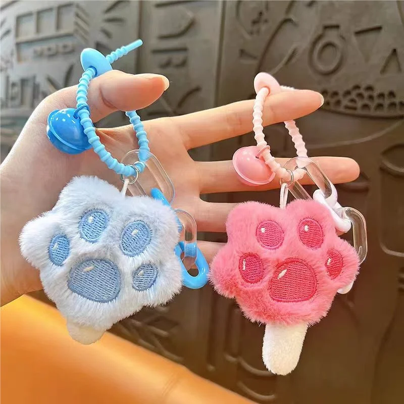 

Мультяшный плюшевый брелок «Зверополис», кошачья лапа, эскимо, плюшевая кукла, игрушка, кавайный милый кулон для ключей от машины, украшение для рюкзака, праздничные подарки