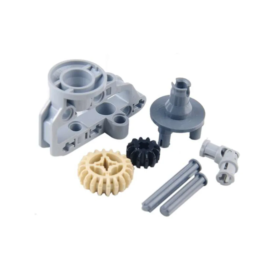 Suspension Drive Technology DIY Building Blocks Compatible 4Pcs MOC Technical Parts 92908 12:20 Speed Ratio