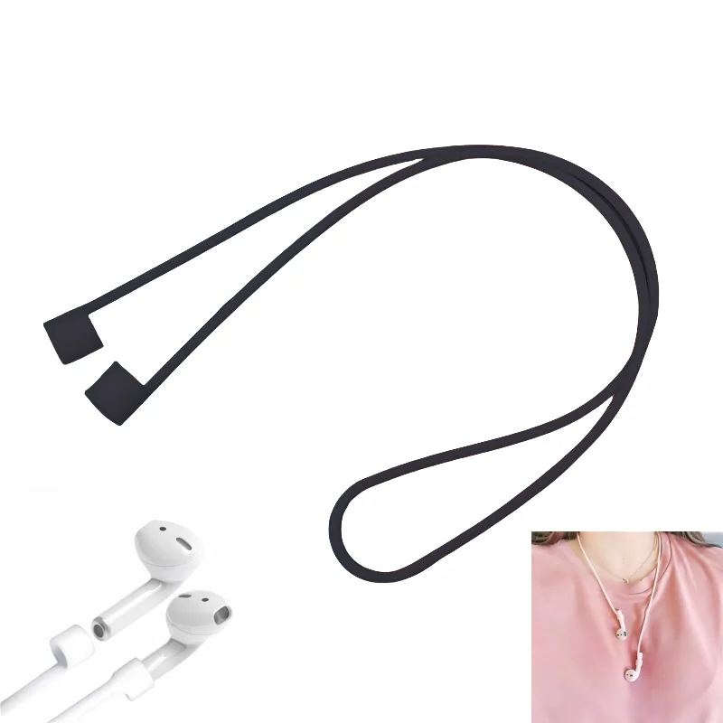 2 Pcs Non-magnetic Anti-Lost Straps Cord Sports Lanyard for Airpods, Neck Rope Cord Fit most Bluetooth Earphones with Handles