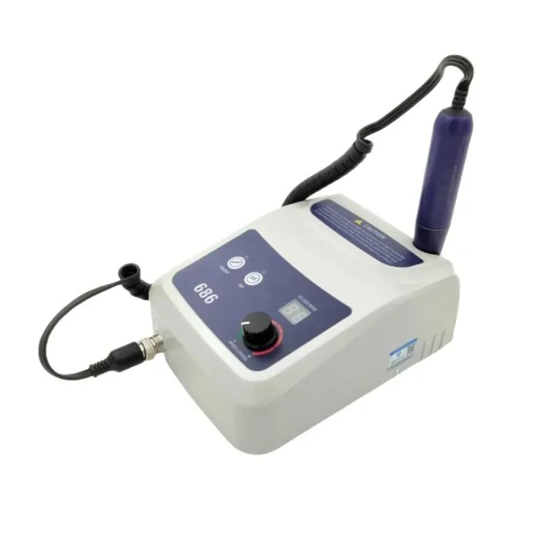 Tooth Machine 686 Jade Carving Machine Small Brushless Polishing Machine, Wood Core Jade Carving, Dental Electric Carving Tool