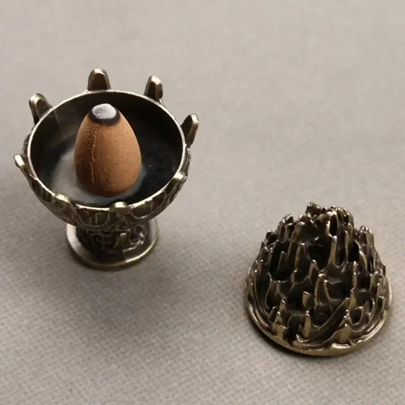 Boshan Incense Burner, Tabletop Ornament, Home Office Decor Collectible