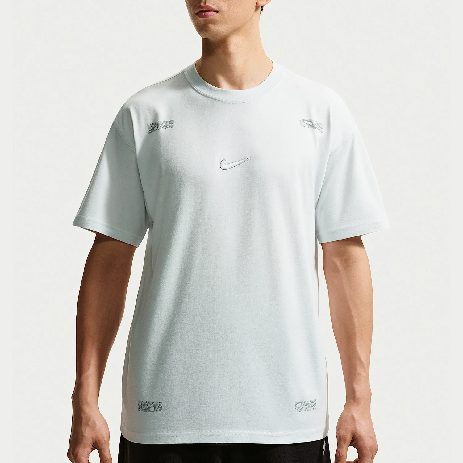 Nike genuine Sportswear men's round neck comfortable soft short sleeved T-shirt IM3758-101