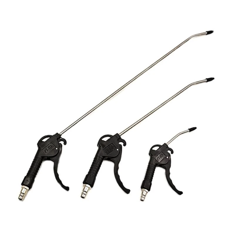 

JU64 Pressures Air Guns, 3 x Compresseds Air Blow Guns, 60mm Stainless Steel Elbow Air Guns for Compressor Air Blower Guns